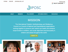 Tablet Screenshot of iposc.org